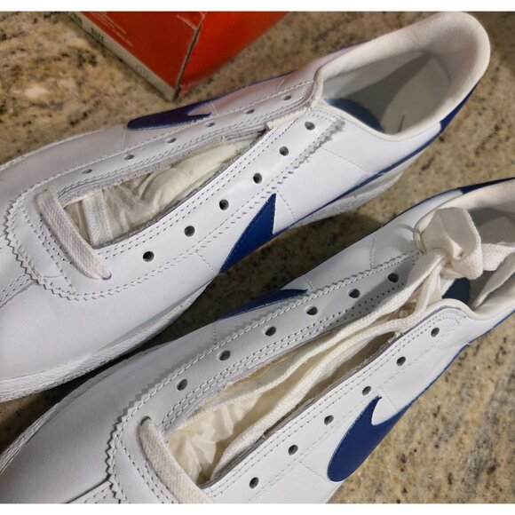 New! Vintage Mens Size 11 Nike Bruin 4004 Blue White W/Box Made in Korea 820709 - Picture 4 of 16
